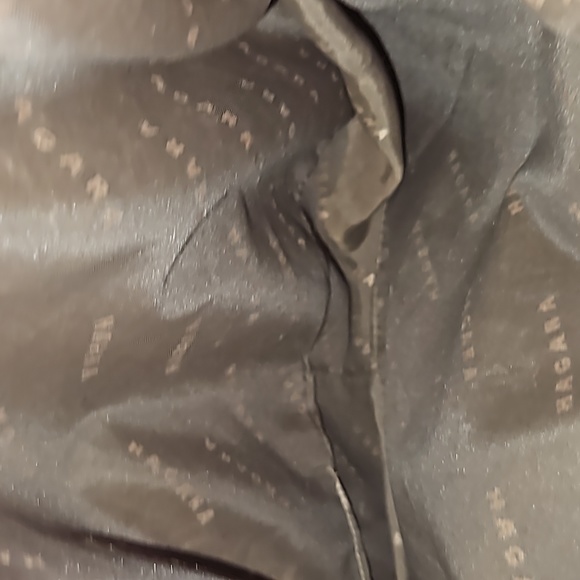 Asymmetrical Leather Hobo Crossbody by Hagara - Picture 9 of 12